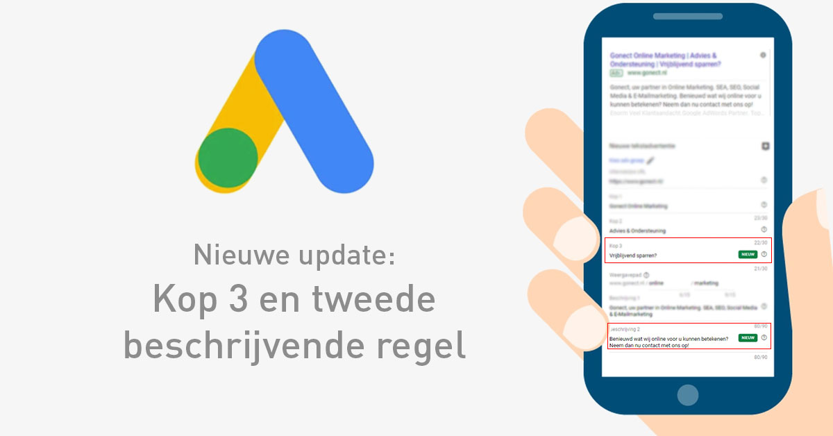 Nieuwe functies Google