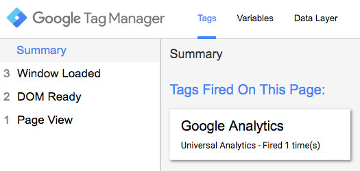 Google Tag Manager voorbeeldmodus