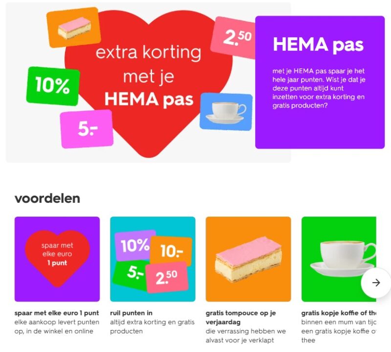 HEMA-pas-loyaliteitsprogramma-voordelen