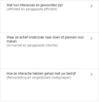 display advertising mogelijkheden