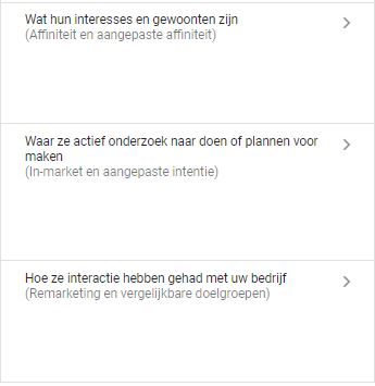 display advertising mogelijkheden