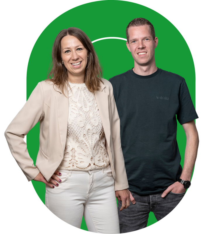 Ovaal groen stappenplan Tamara-Koen