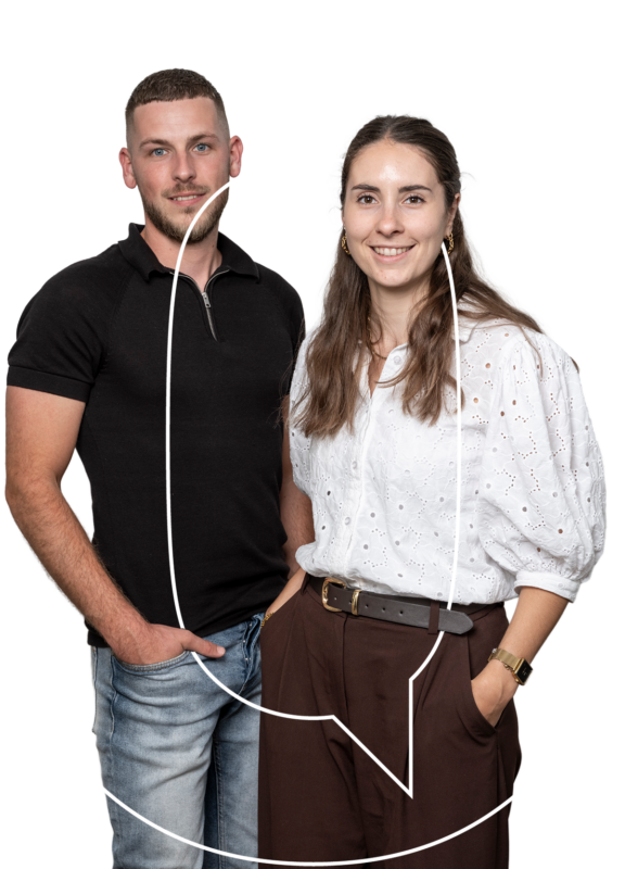 Ovaal wit-Kristy-Mark