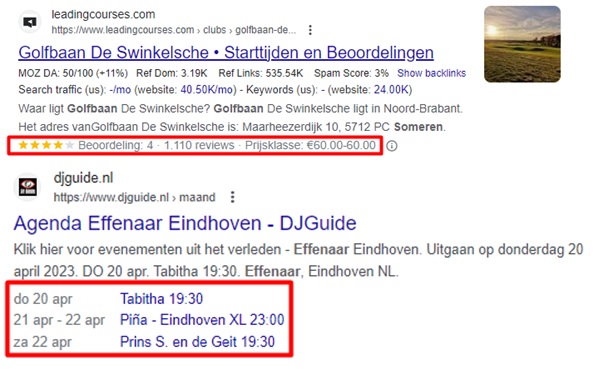 Rich Snippets
