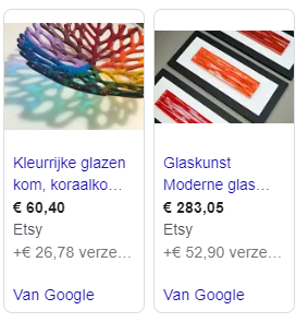 Voorbeeld offsite Etsy ads