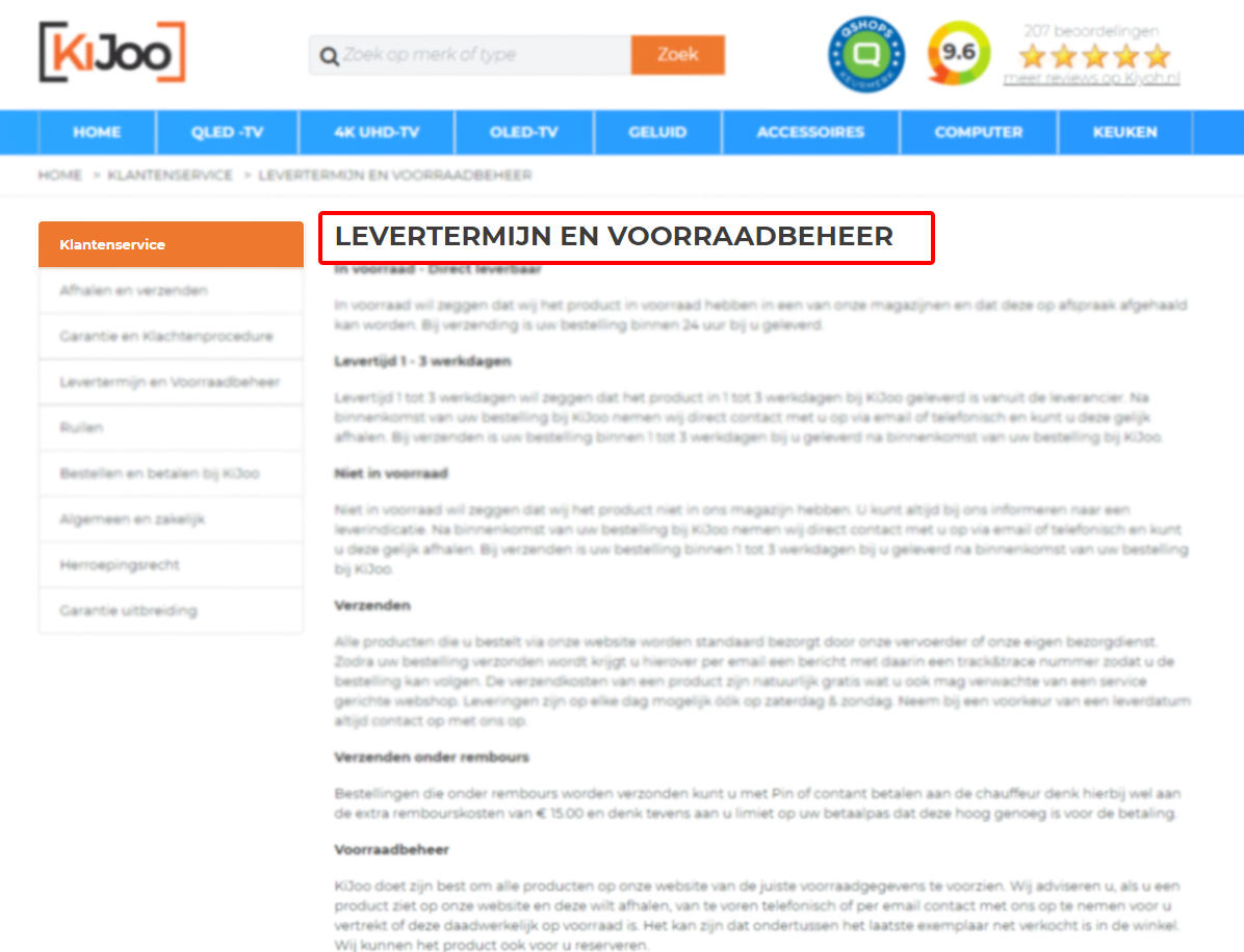 Aanpassingsvermogen Prijs Editor Aan welke algemene voorwaarden moet een webshop voldoen? - Gonect