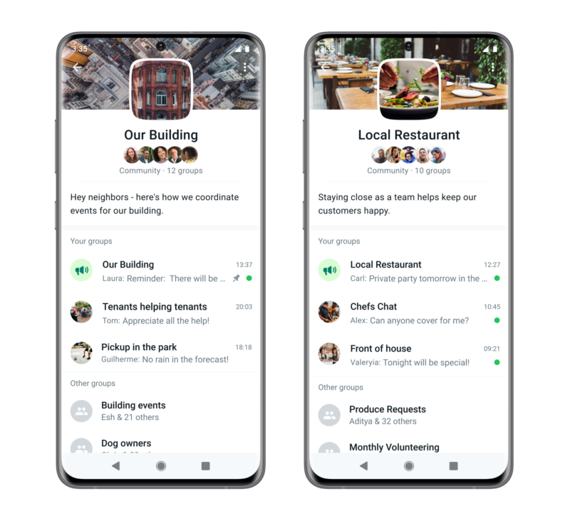 Whatsapp-communities